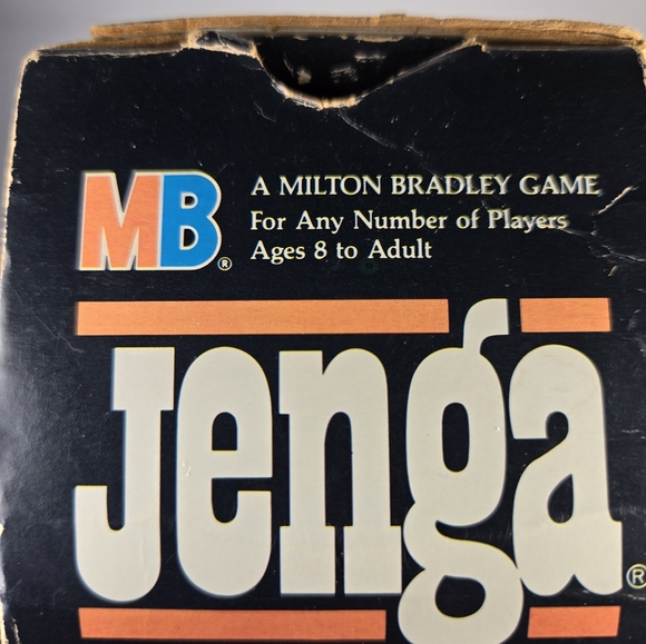 VINTAGE JENGA Wooden Block Balance Game Complete 54 Piece Set - Picture 3 of 4